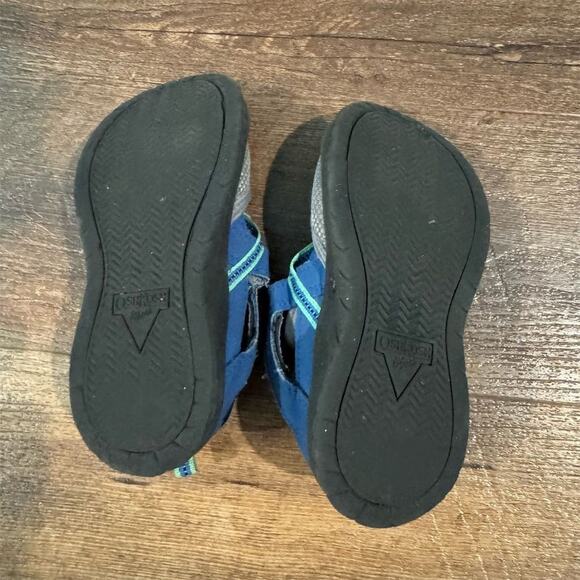 OshKosh B'gosh Toddler 11 Washable Sandals Hook & Loop Gorpcore FLAWS READ - Picture 6 of 7